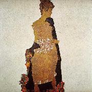 Egon Schiele Portrait of Gerti Schiele oil painting reproduction